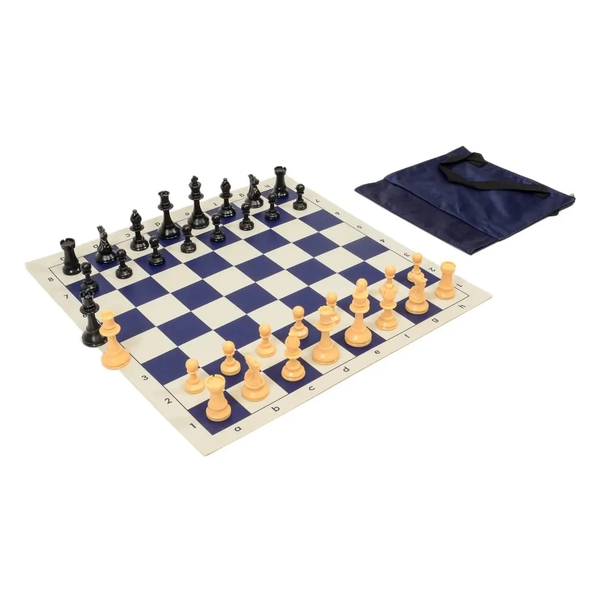 Quality Starter Chess Set - Blue