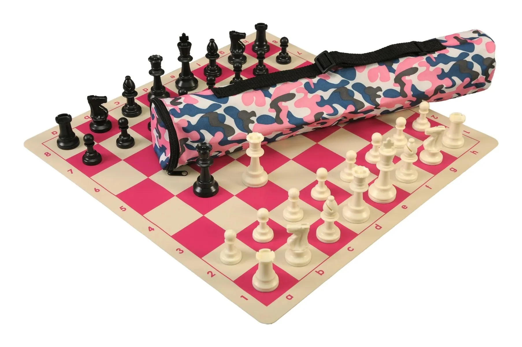 Quiver Chess Set Combination and Single Weighted Regulation Pieces | Silicone Chess Board | Quiver Bag - Image 11