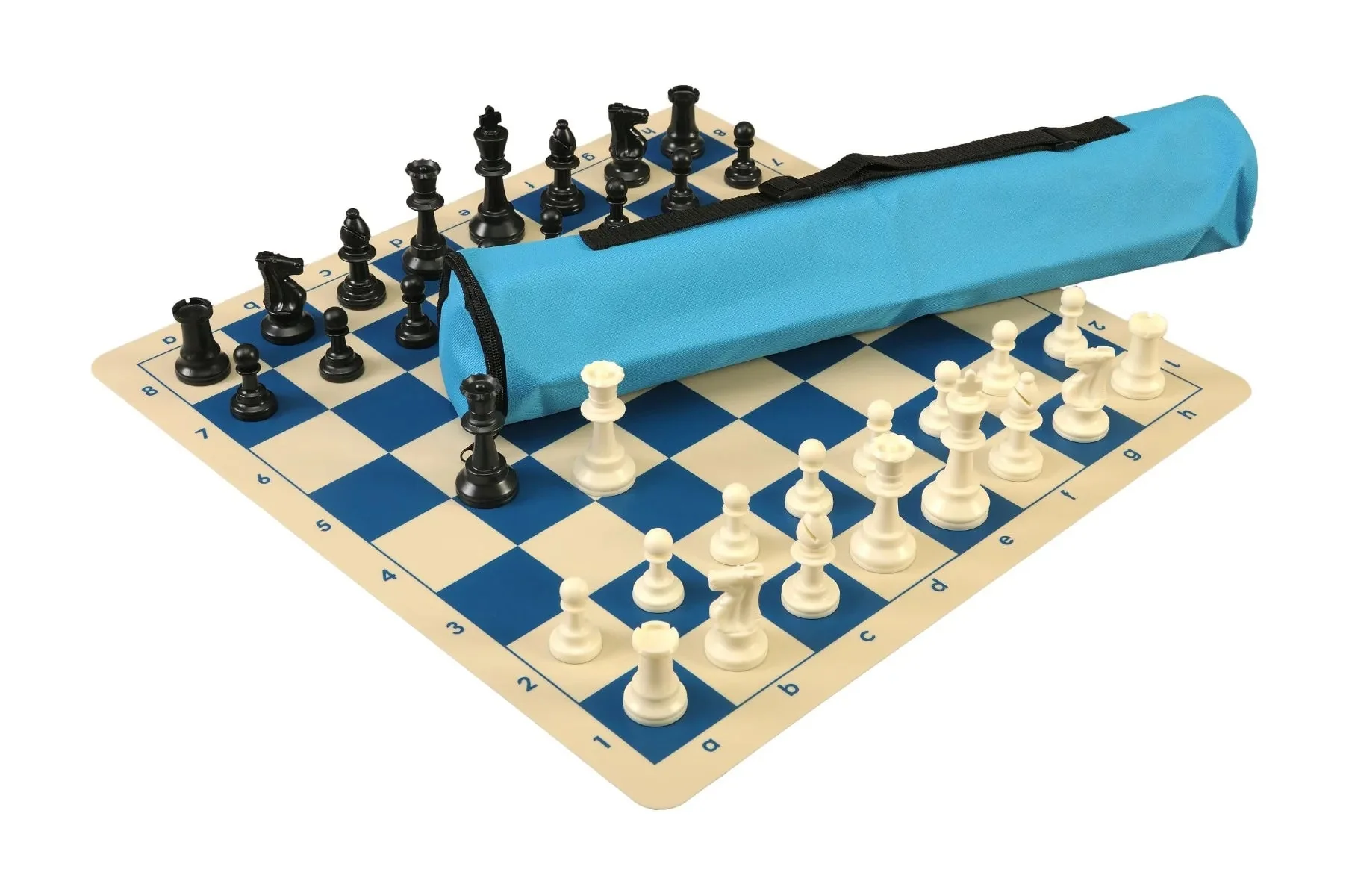 Quiver Chess Set Combination and Single Weighted Regulation Pieces | Silicone Chess Board | Quiver Bag - Image 16