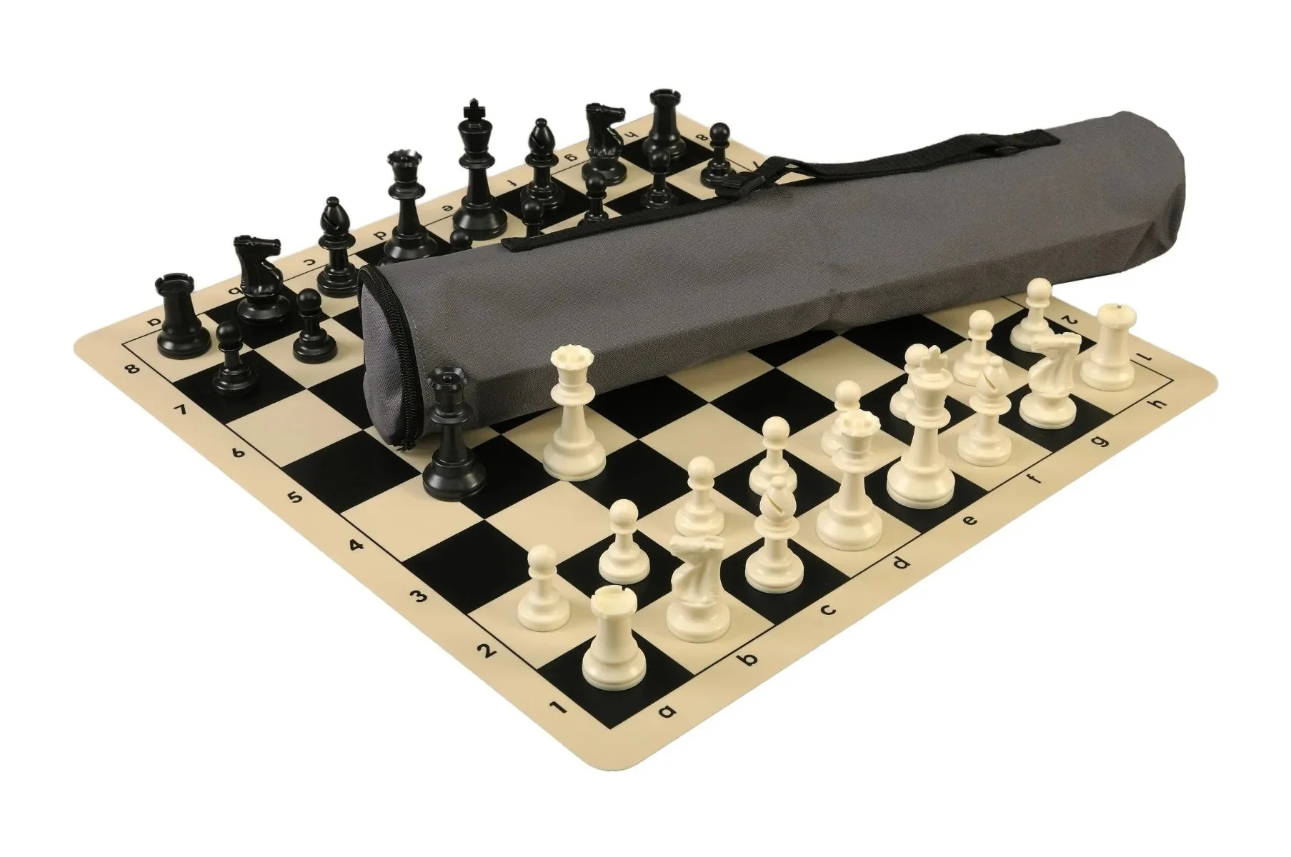 Quiver Chess Set Combination and Single Weighted Regulation Pieces | Silicone Chess Board | Quiver Bag - Image 18