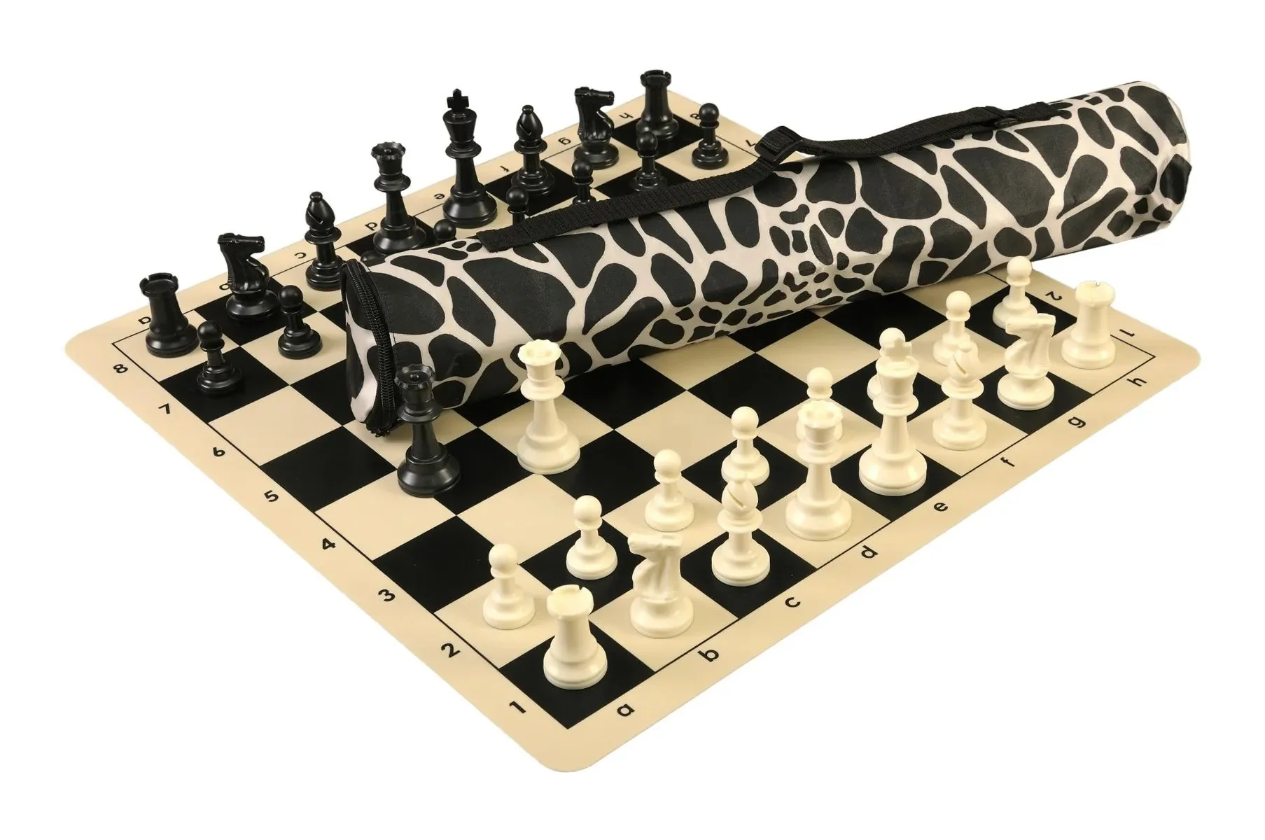 Quiver Chess Set Combination and Single Weighted Regulation Pieces | Silicone Chess Board | Quiver Bag - Image 23