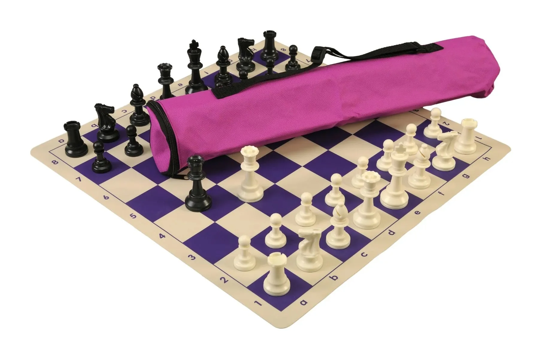 Quiver Chess Set Combination and Single Weighted Regulation Pieces | Silicone Chess Board | Quiver Bag - Image 4