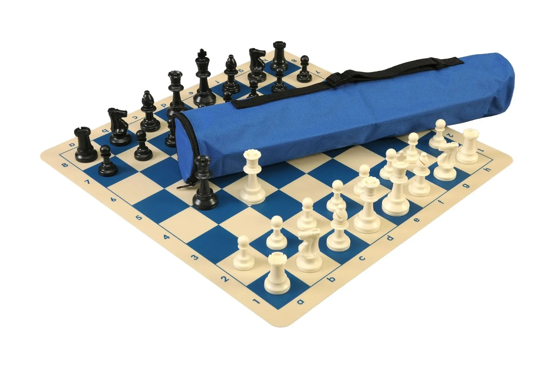 Quiver Chess Set Combination and Single Weighted Regulation Pieces | Silicone Chess Board | Quiver Bag - Image 5