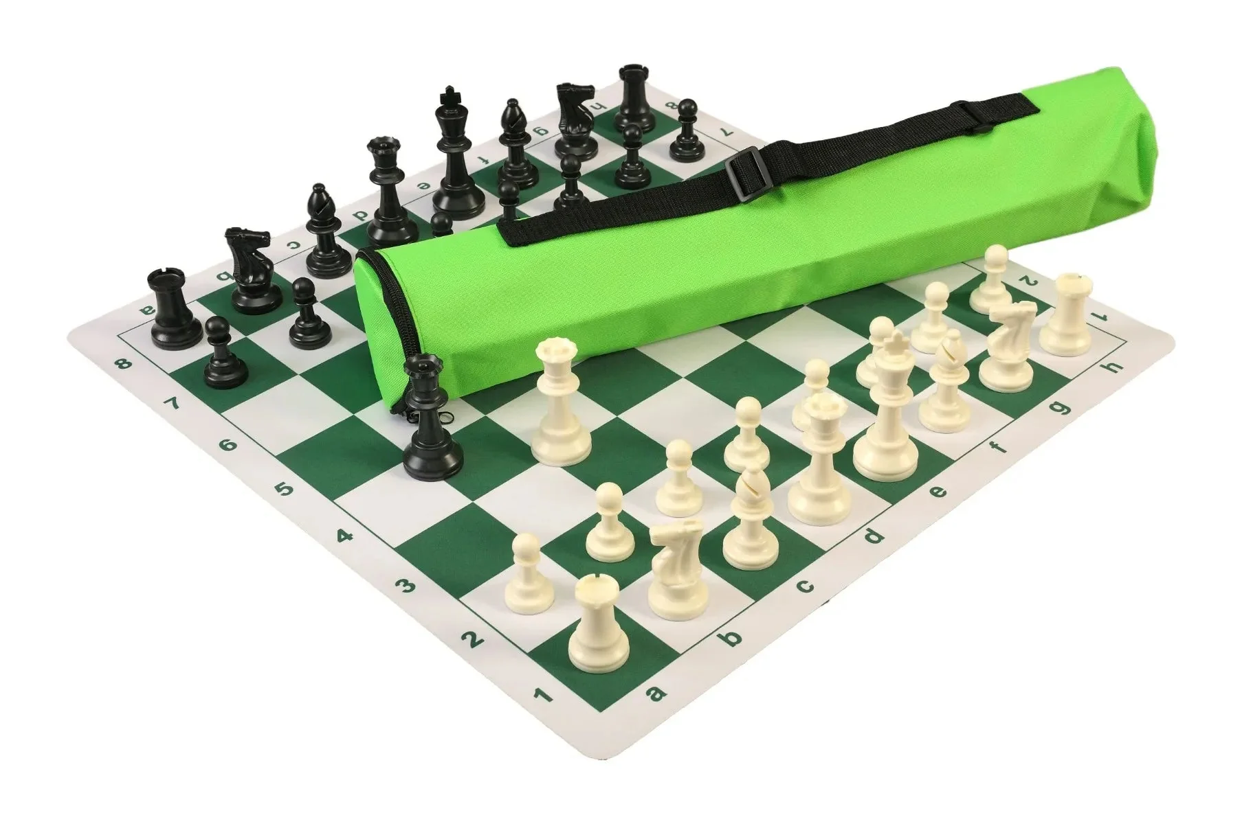Quiver Chess Set Combination and Single Weighted Regulation Pieces | Thin Mousepad Chess Board | Quiver Bag - Image 11