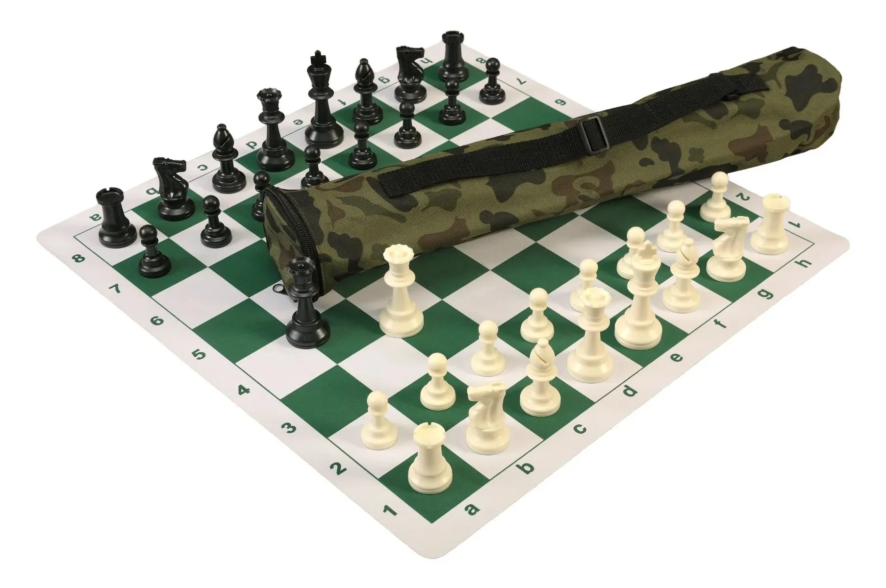Quiver Chess Set Combination and Single Weighted Regulation Pieces | Thin Mousepad Chess Board | Quiver Bag - Image 13