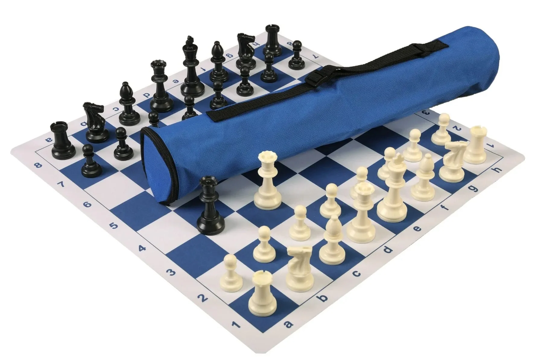 Quiver Chess Set Combination and Single Weighted Regulation Pieces | Thin Mousepad Chess Board | Quiver Bag - Image 15
