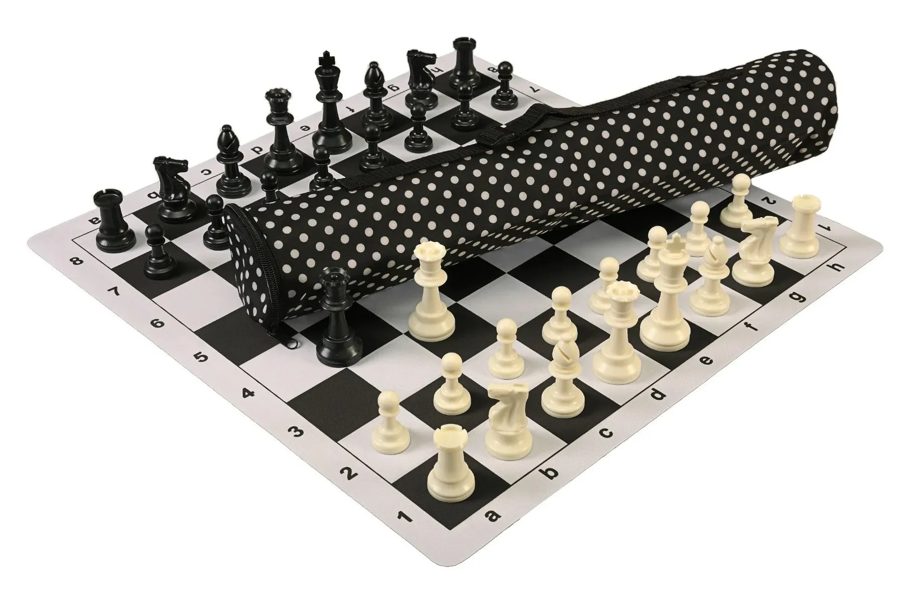 Quiver Chess Set Combination and Single Weighted Regulation Pieces | Thin Mousepad Chess Board | Quiver Bag - Image 23