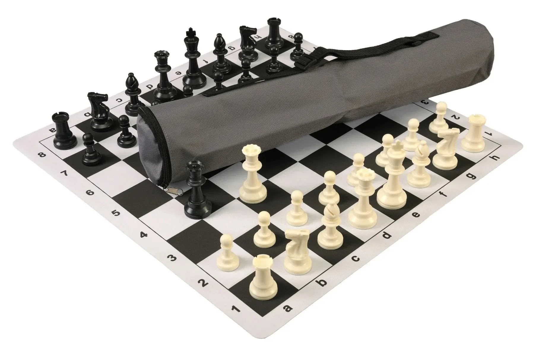 Quiver Chess Set Combination and Single Weighted Regulation Pieces | Thin Mousepad Chess Board | Quiver Bag - Image 25