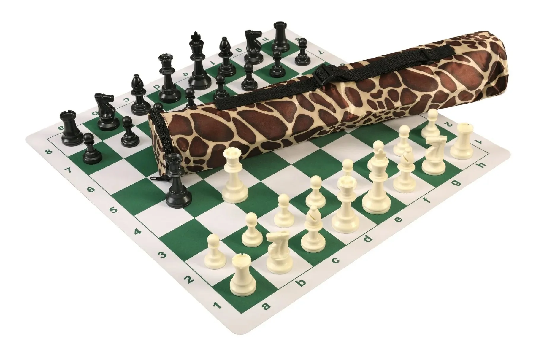 Quiver Chess Set Combination and Single Weighted Regulation Pieces | Thin Mousepad Chess Board | Quiver Bag - Image 26