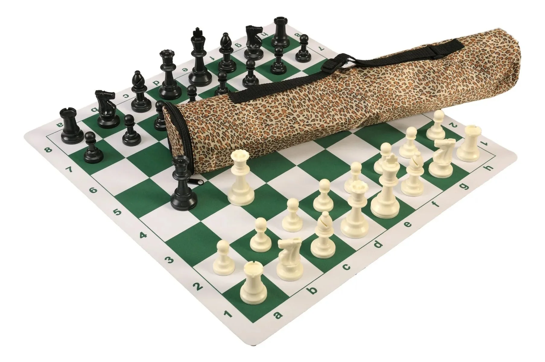 Quiver Chess Set Combination and Single Weighted Regulation Pieces | Thin Mousepad Chess Board | Quiver Bag - Image 28
