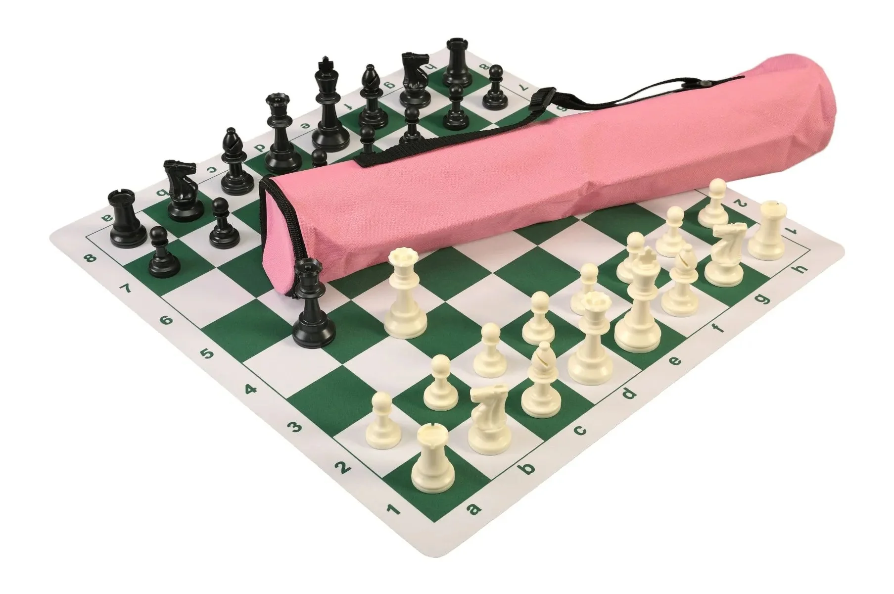 Quiver Chess Set Combination and Single Weighted Regulation Pieces | Thin Mousepad Chess Board | Quiver Bag - Image 4