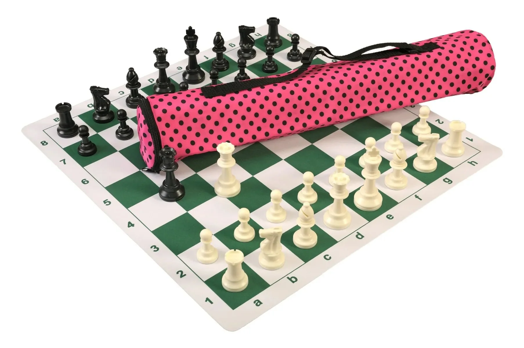 Quiver Chess Set Combination and Single Weighted Regulation Pieces | Thin Mousepad Chess Board | Quiver Bag - Image 6