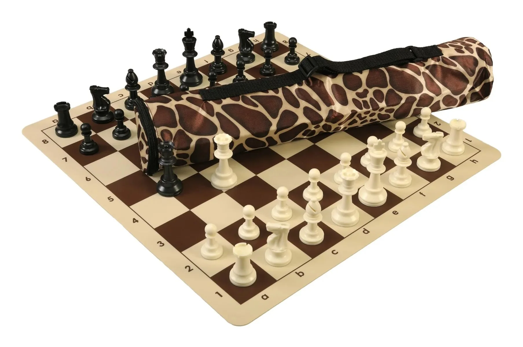 Quiver Chess Set Combination and Triple Weighted Regulation Pieces | Silicone Chess Board | Quiver Bag - Image 19