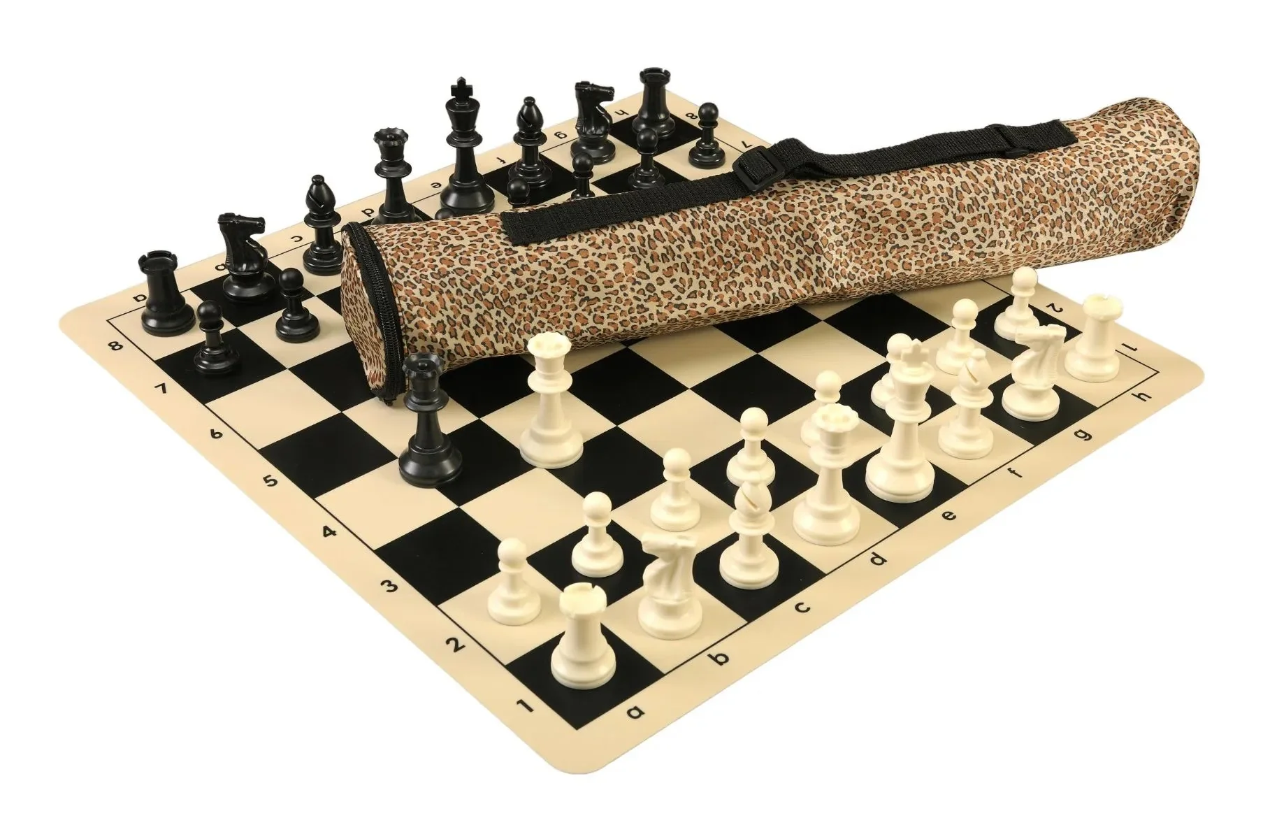 Quiver Chess Set Combination and Triple Weighted Regulation Pieces | Silicone Chess Board | Quiver Bag - Image 22