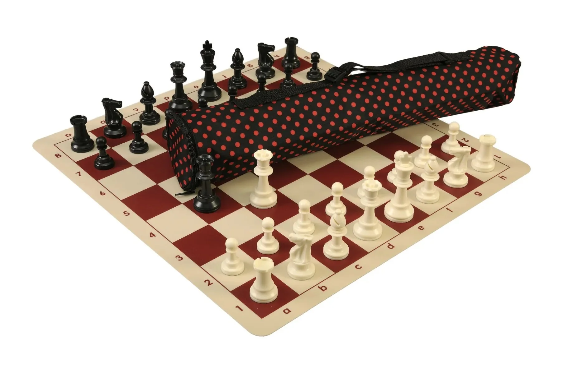 Quiver Chess Set Combination and Triple Weighted Regulation Pieces | Silicone Chess Board | Quiver Bag - Image 25