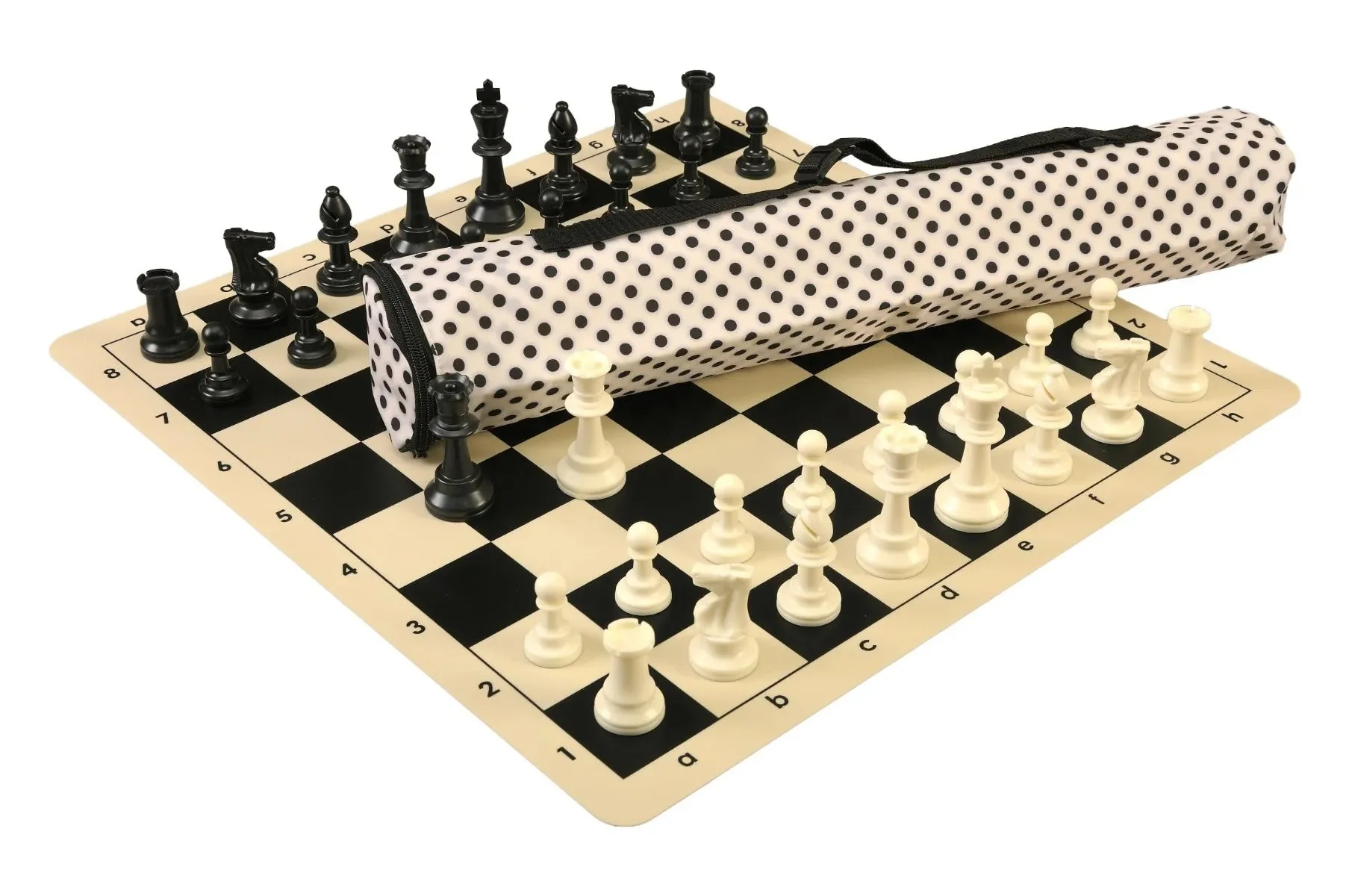 Quiver Chess Set Combination and Triple Weighted Regulation Pieces | Silicone Chess Board | Quiver Bag - Image 28