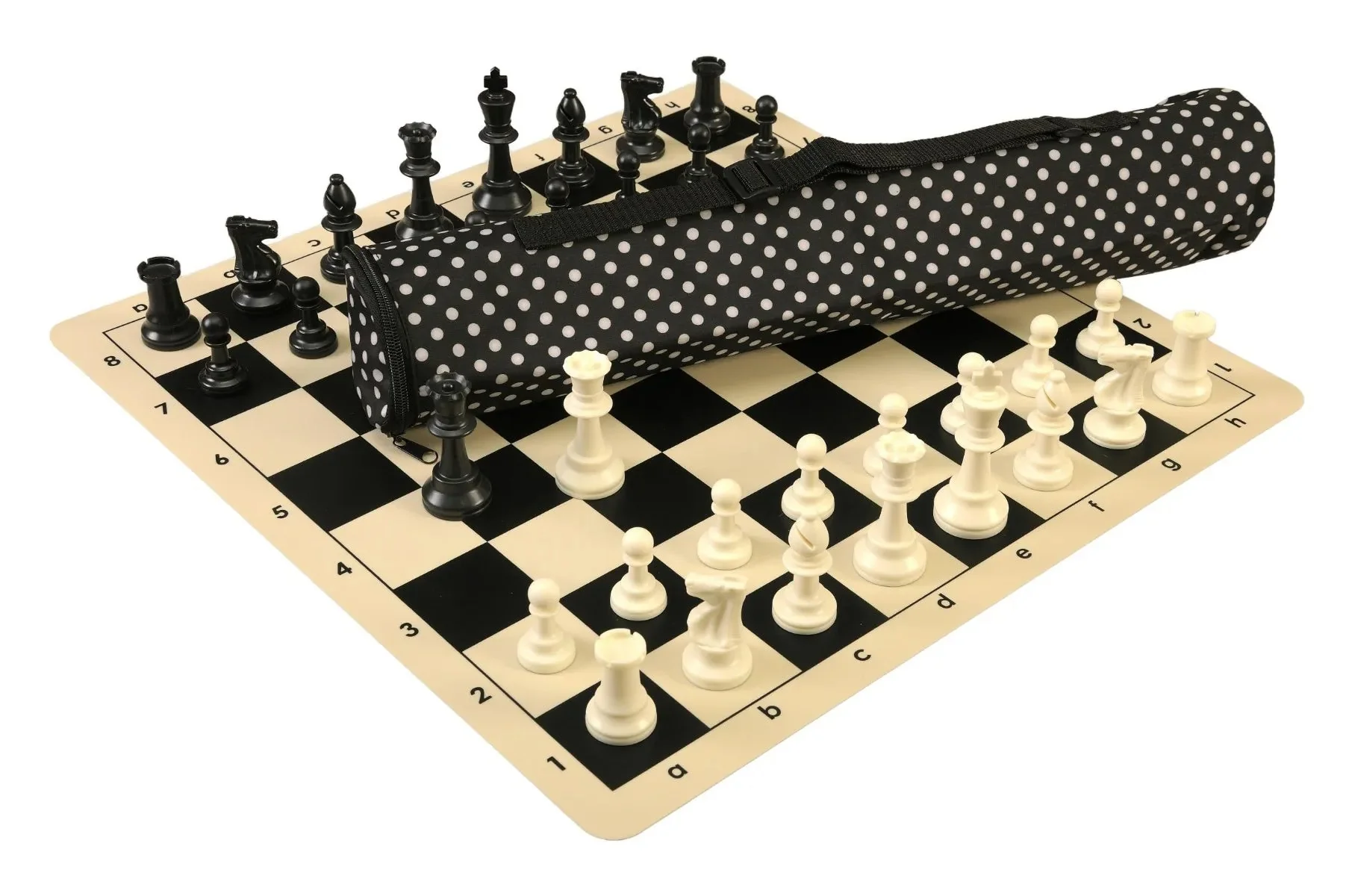 Quiver Chess Set Combination and Triple Weighted Regulation Pieces | Silicone Chess Board | Quiver Bag - Image 7