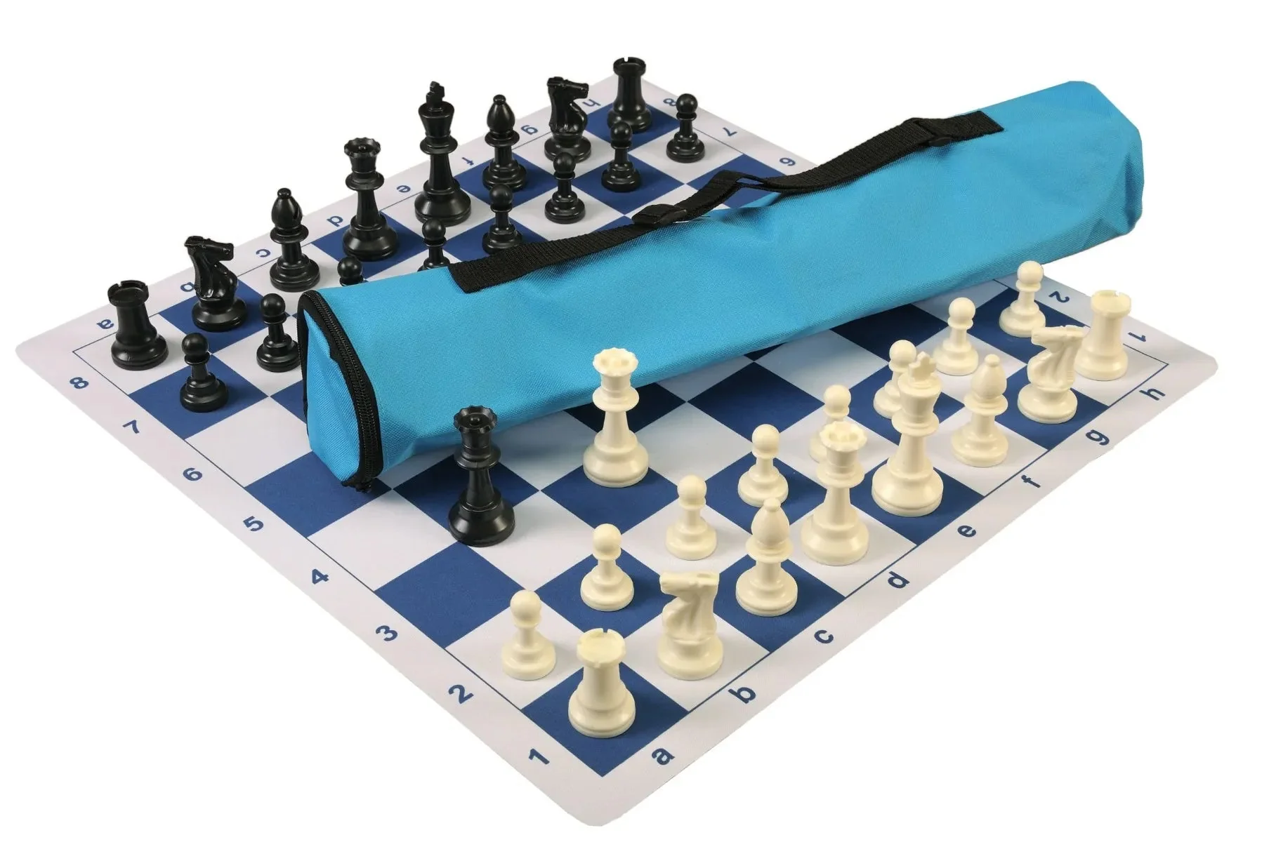 Quiver Chess Set Combination and Triple Weighted Regulation Pieces | Thin Mousepad Chess Board | Quiver Bag - Image 14
