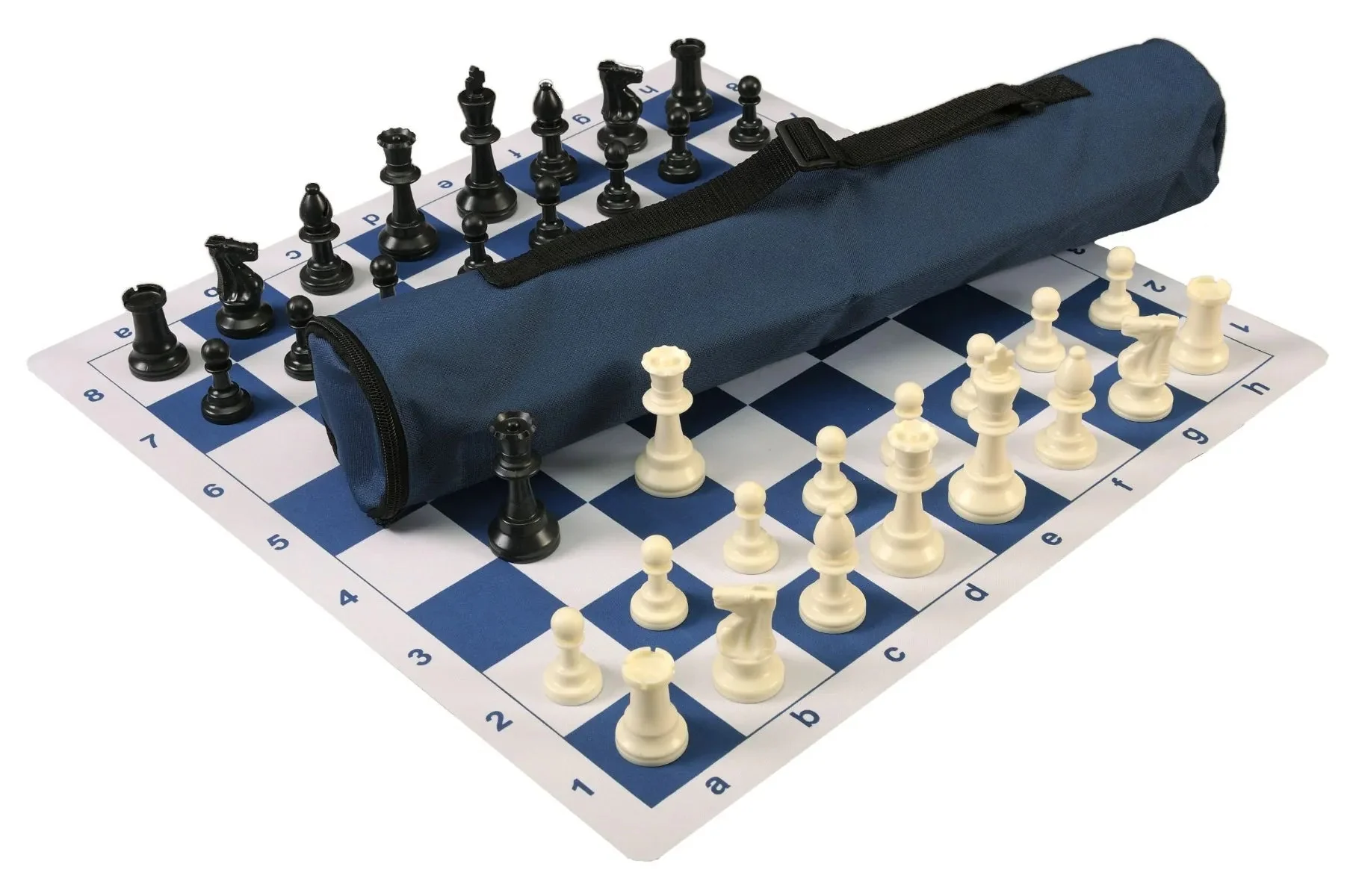 Quiver Chess Set Combination and Triple Weighted Regulation Pieces | Thin Mousepad Chess Board | Quiver Bag - Image 16