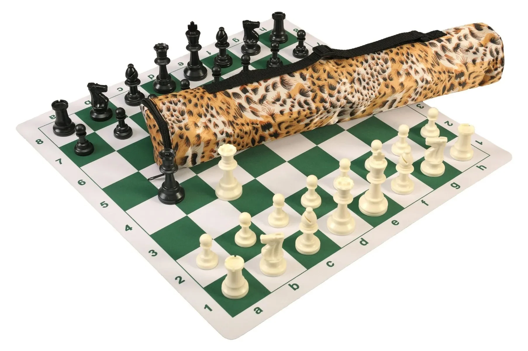 Quiver Chess Set Combination and Triple Weighted Regulation Pieces | Thin Mousepad Chess Board | Quiver Bag - Image 27