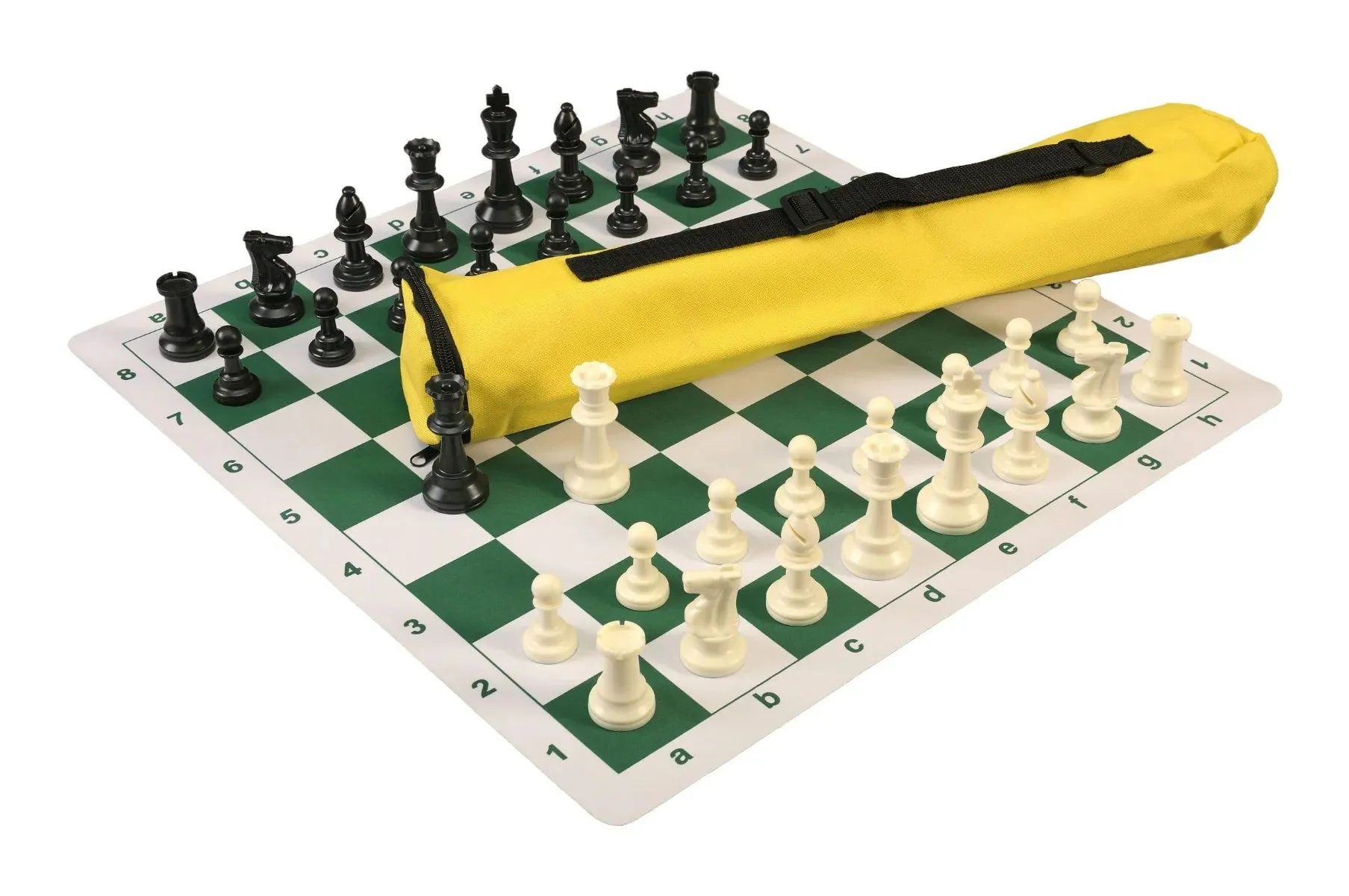 Quiver Chess Set Combination and Triple Weighted Regulation Pieces | Thin Mousepad Chess Board | Quiver Bag - Image 9
