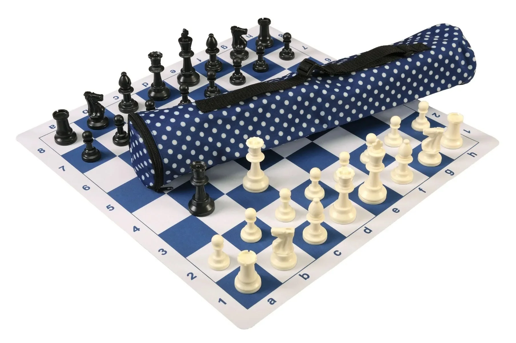 Royal Blue and White Polka Dot / Blue Board - Image 2