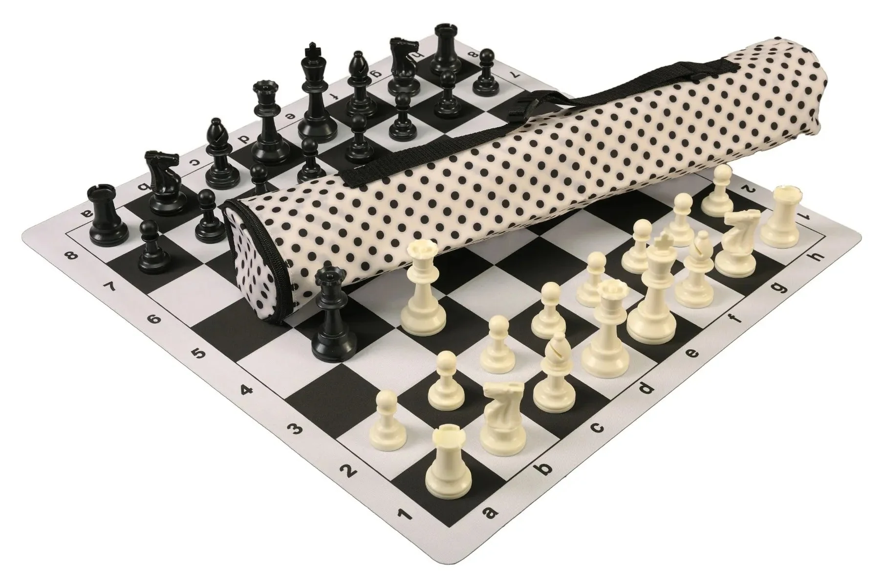 White and Black Polka Dot / Black Board - Image 2
