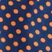 Royal and Orange Polka Dot / Orange Board