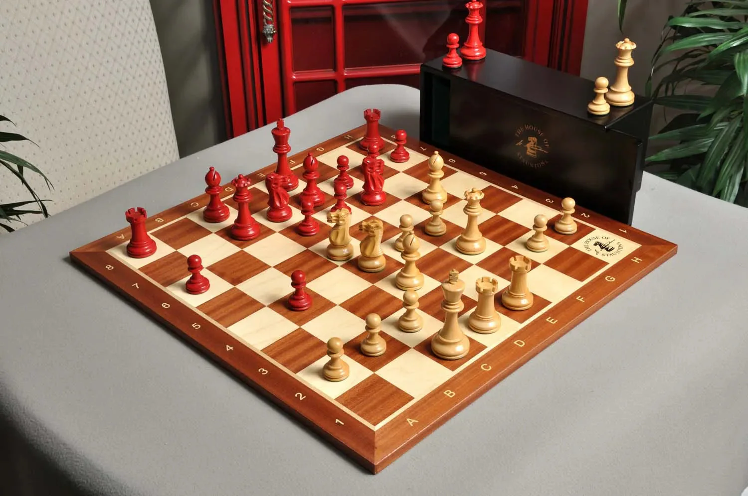 Red Gilded and Natural Boxwood - Image 4