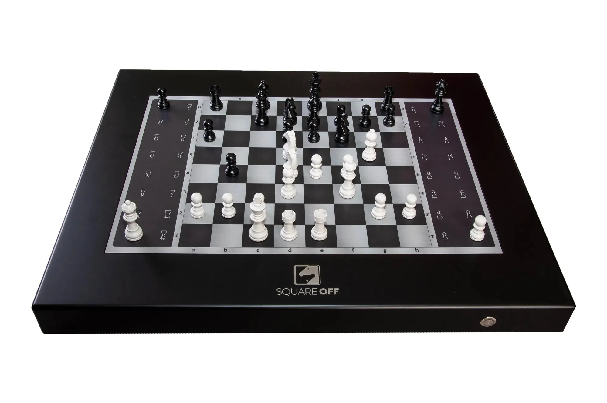REFURBISHED - Square Off Grand Kingdom Chess Set - Limited Black Edition - Image 3