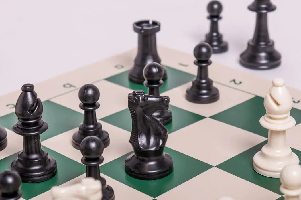 Regulation Tournament Chess Pieces and Chess Board Combo - TRIPLE WEIGHTED - Image 5