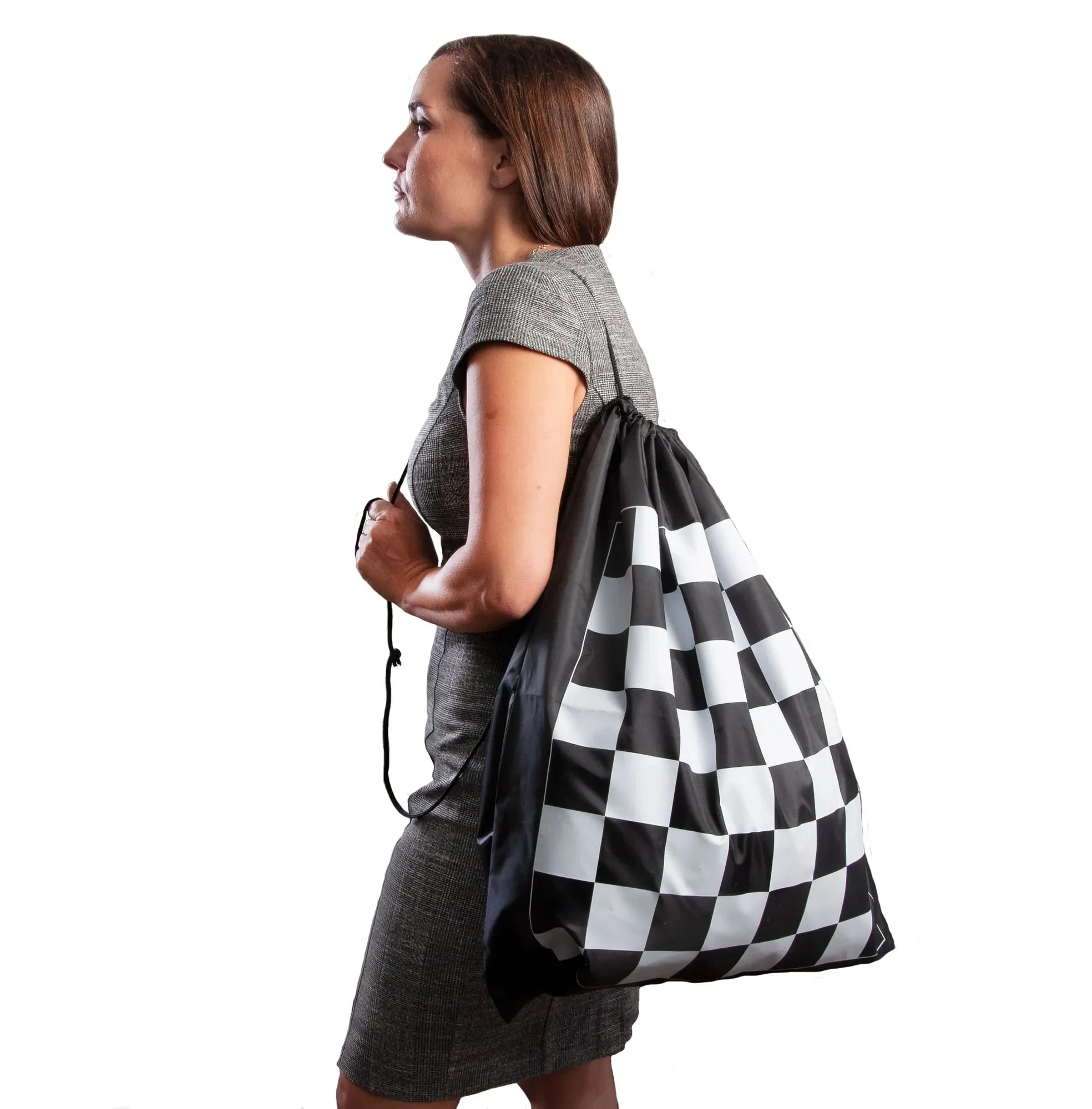 Regulation Tournament Chess Pieces and Cinch Chess Board Bag Combo - TRIPLE WEIGHTED - Image 12