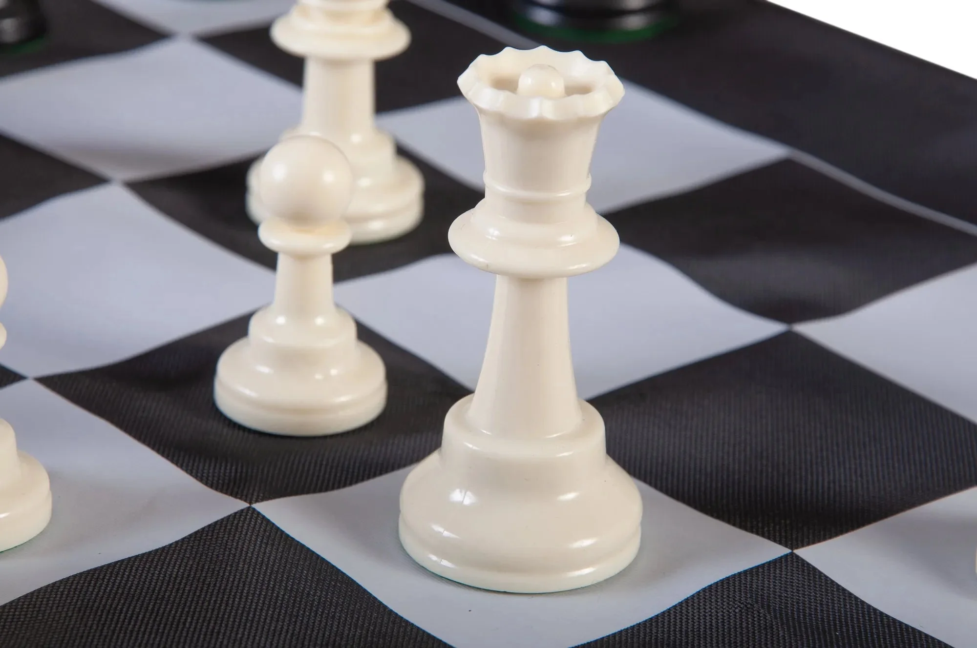 Regulation Tournament Chess Pieces and Cinch Chess Board Bag Combo - TRIPLE WEIGHTED - Image 7
