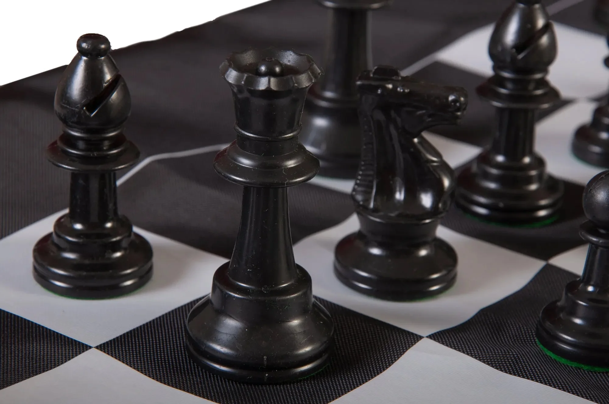 Regulation Tournament Chess Pieces and Cinch Chess Board Bag Combo - TRIPLE WEIGHTED - Image 8