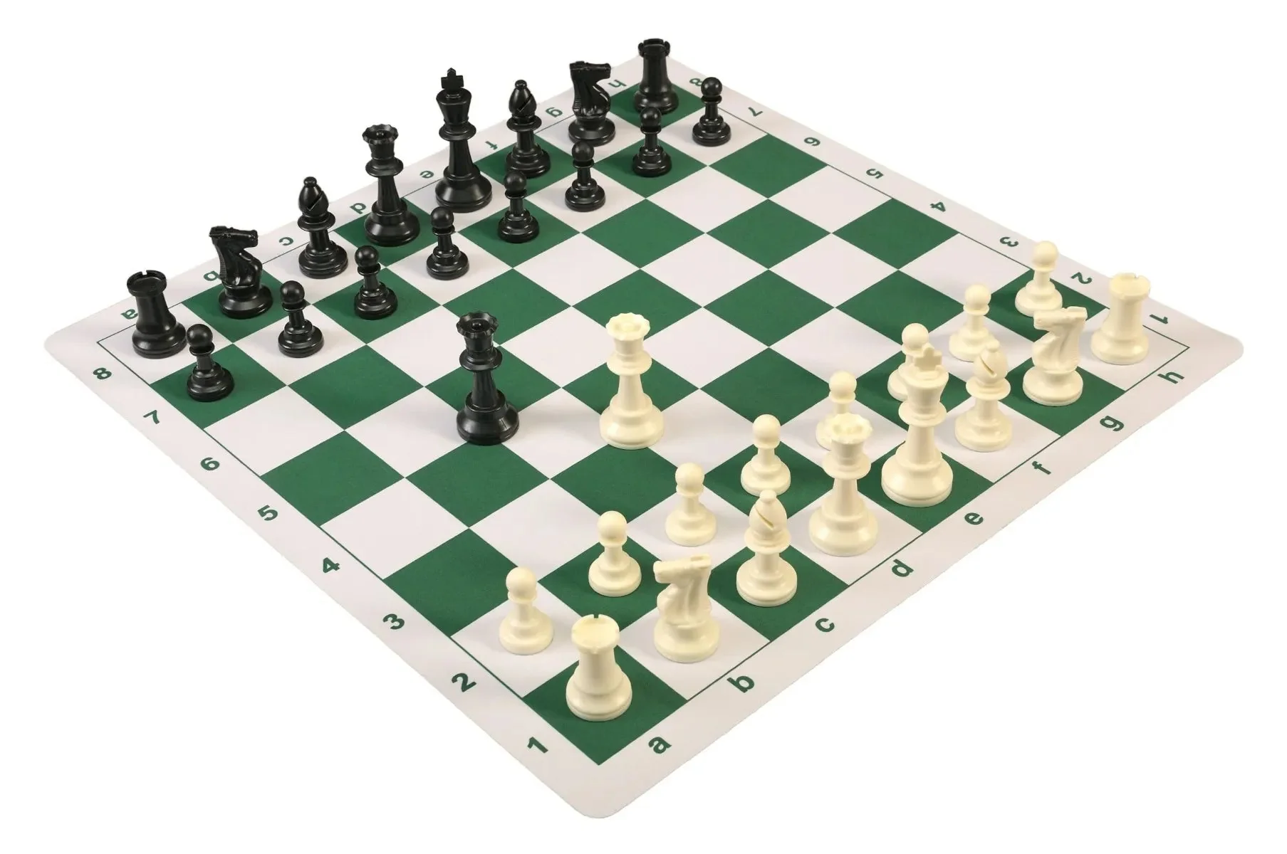 Regulation Tournament Chess Pieces and Mousepad Board Combo - Triple Weighted - Image 3
