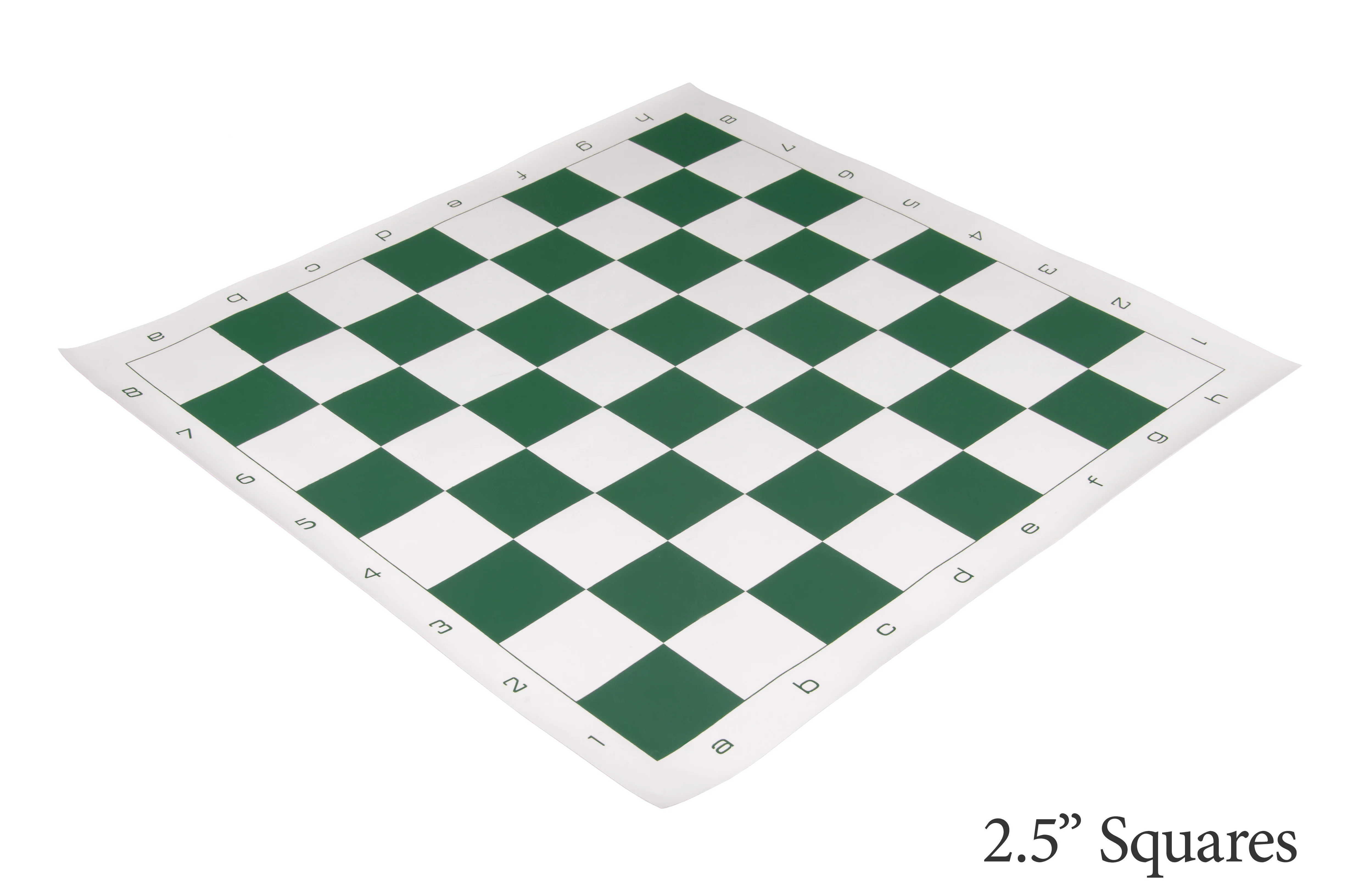 Regulation Vinyl Tournament Chess Board - Larger Square Sizes