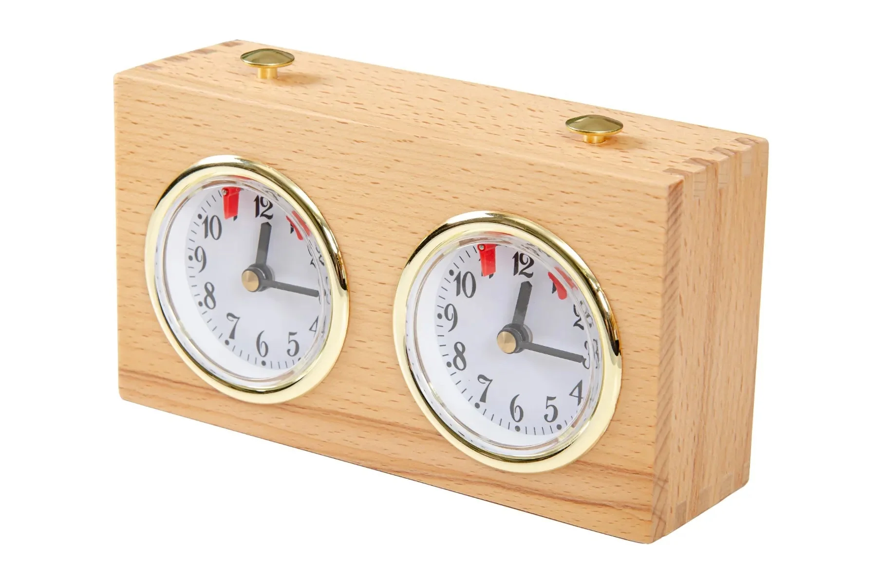 Regulation Wooden Mechanical Chess Clock - Image 4