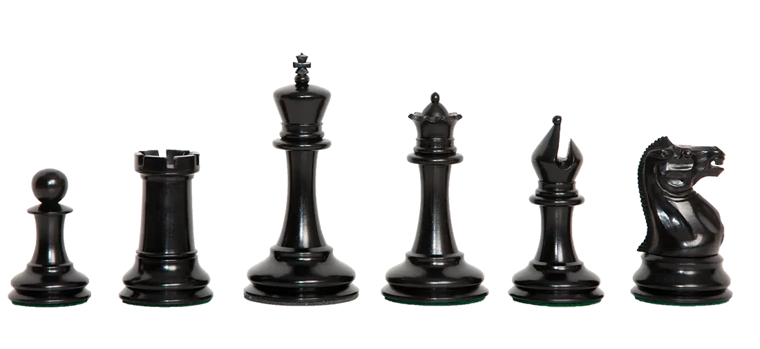 Genuine Ebony and Antiqued Boxwood
