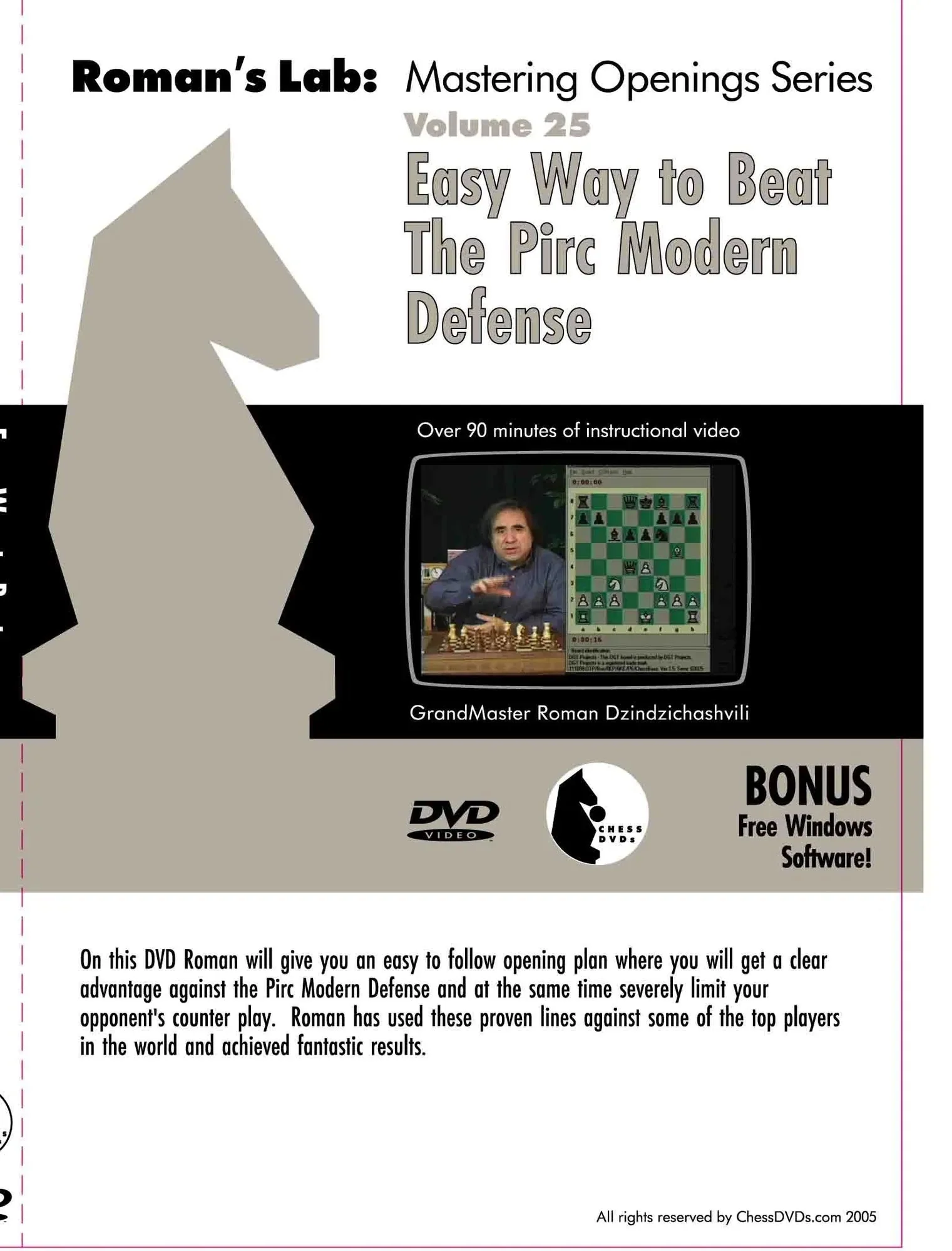 ROMAN'S LAB - VOLUME 25 - The Easy Way to Beat the Pirc Modern Defense