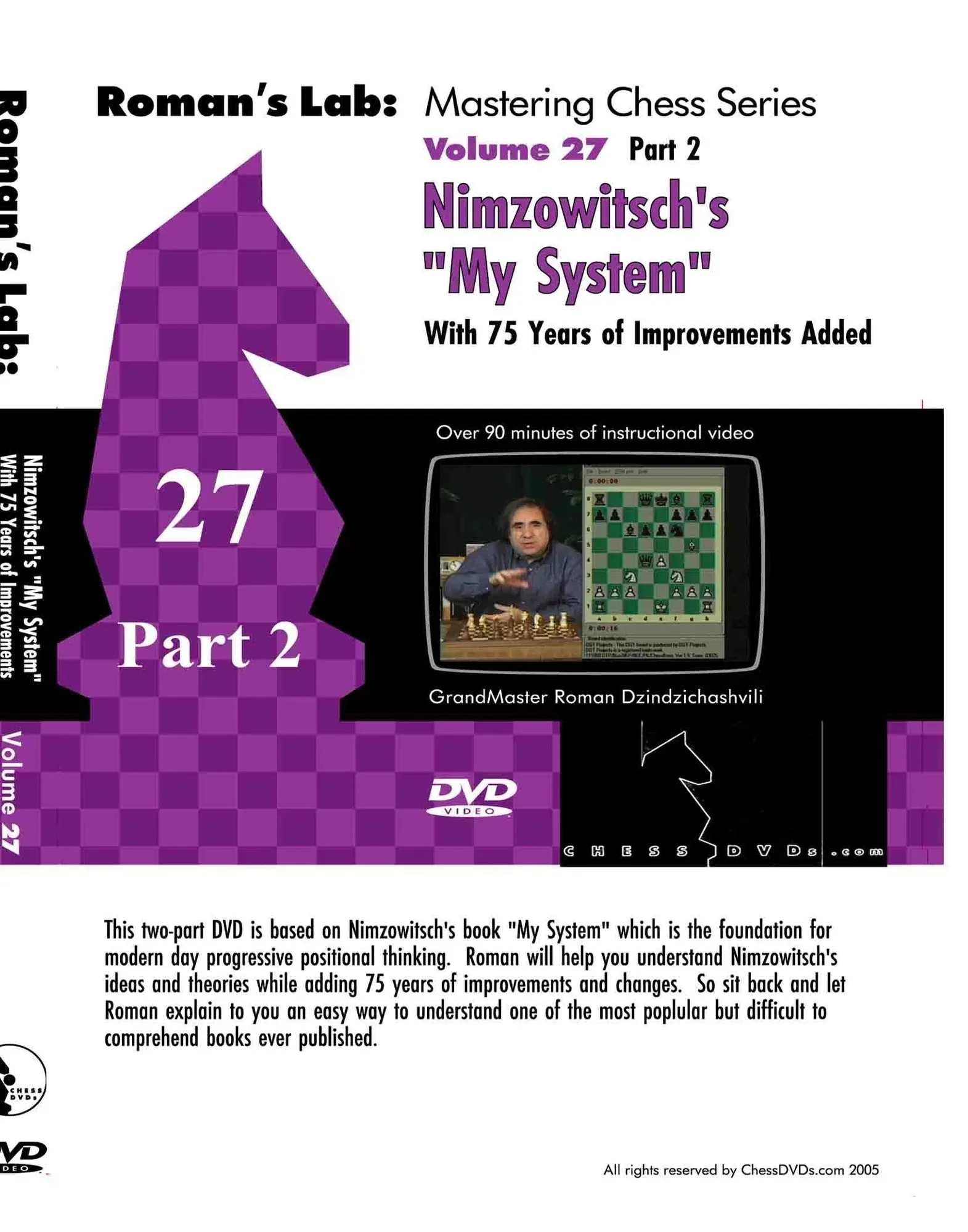 ROMAN'S LAB - VOLUME 27 - Nimzowitsch: My System VOLUME 2