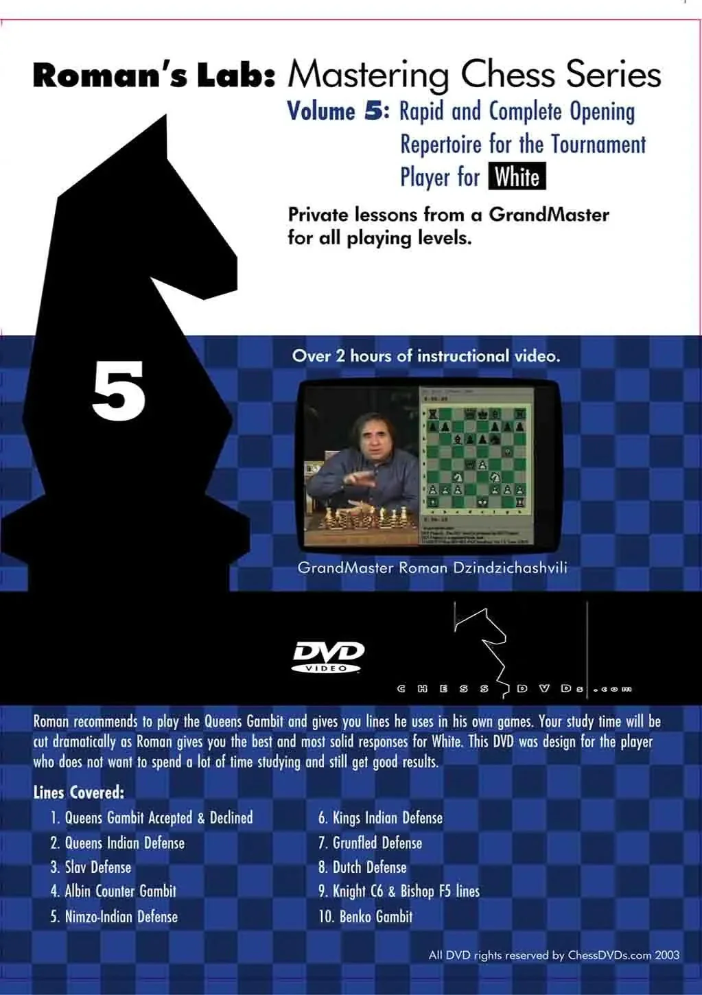 ROMAN'S LAB - VOLUME 5 - Rapid and Complete Opening Repertoire for White