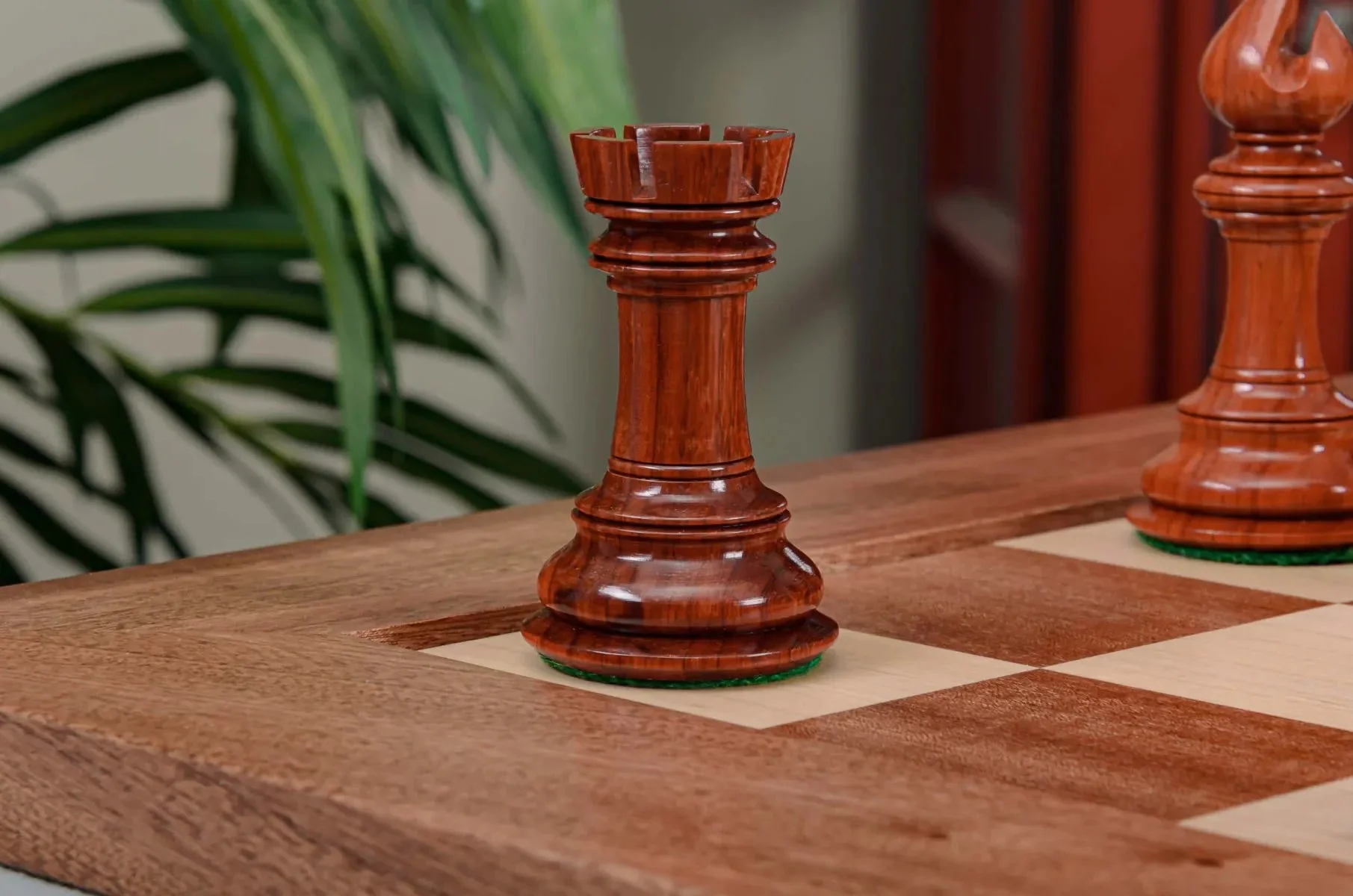 Sapele and Maple Signature Traditional Chess Board - Image 6