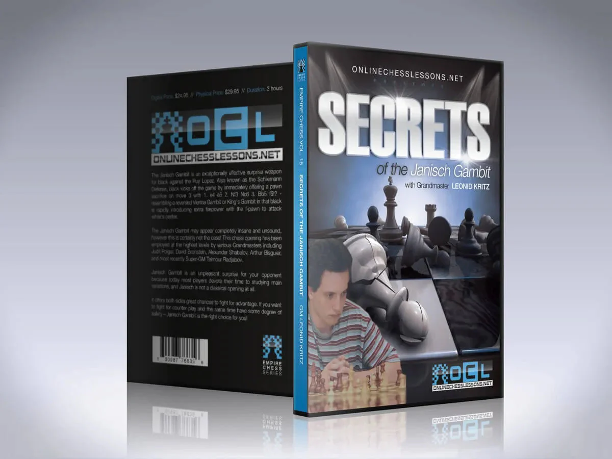 CLEARANCE - Secrets of the Janisch Gambit - EMPIRE CHESS