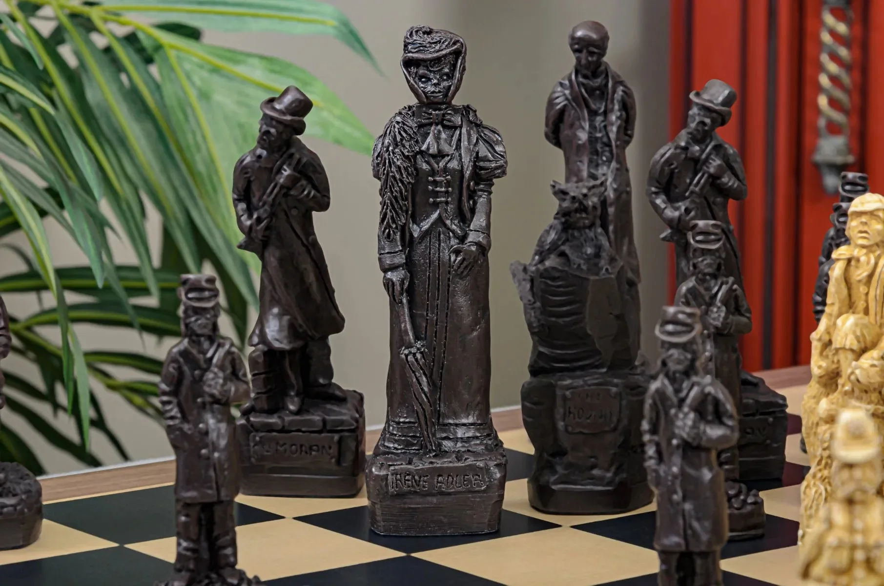 The Sherlock Holmes Series Chess Pieces - 5.95" King - Brown and Natural - Image 4