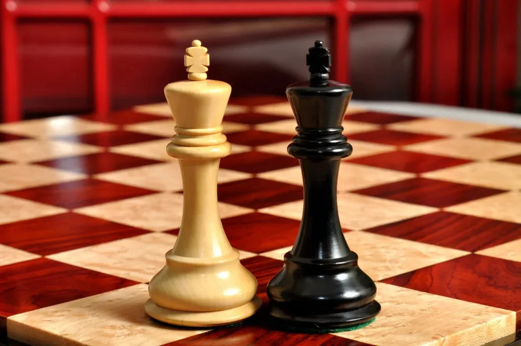 PRE-ORDER - Signature Contemporary III Luxury Chess board - COCOBOLO / BIRD'S EYE MAPLE - 2.5" Squares - Image 5