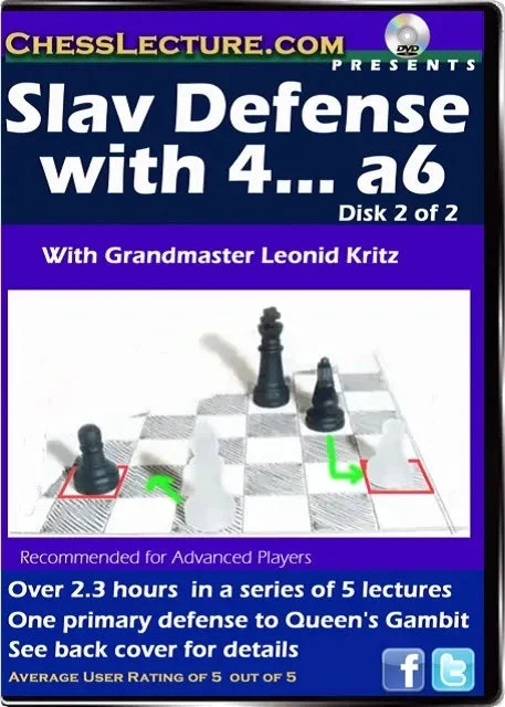 E-DVD Slav Defense with 4... a6 - Chess Lecture - Volume 39 - Image 3