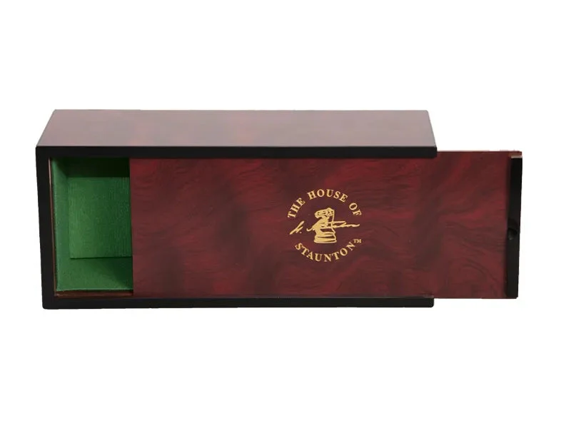 Brazilian Rosewood Luxe Slide-top Chess Box