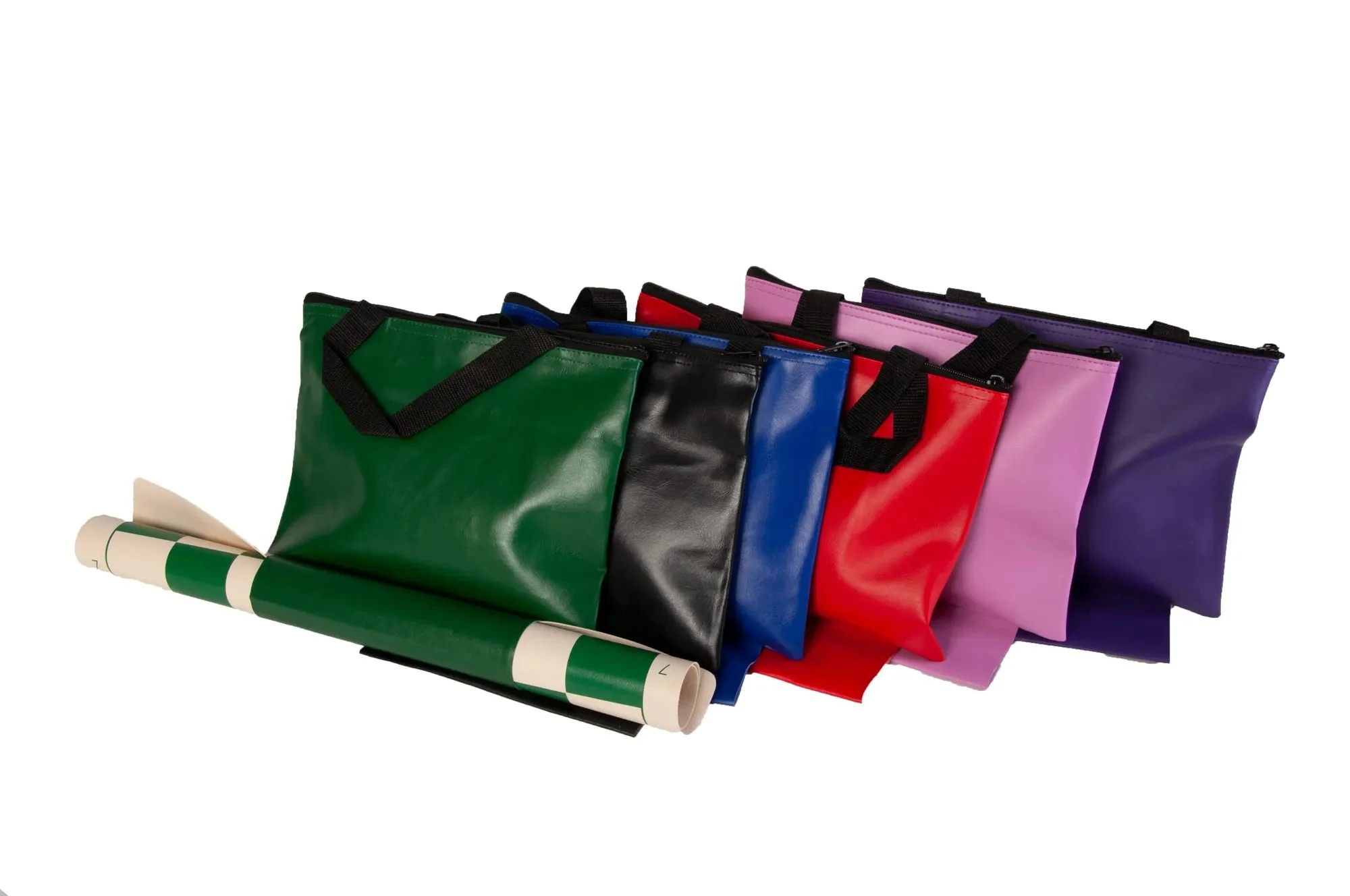 Standard Chess Set Combination - Triple Weighted Regulation Pieces | Vinyl Chess Board | Standard Bag - Image 9