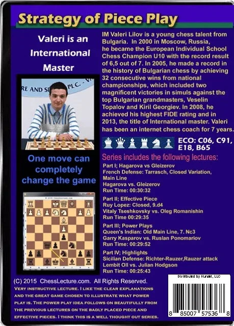 Strategy of Piece Play - Chess Lecture - Volume 141 - Image 2