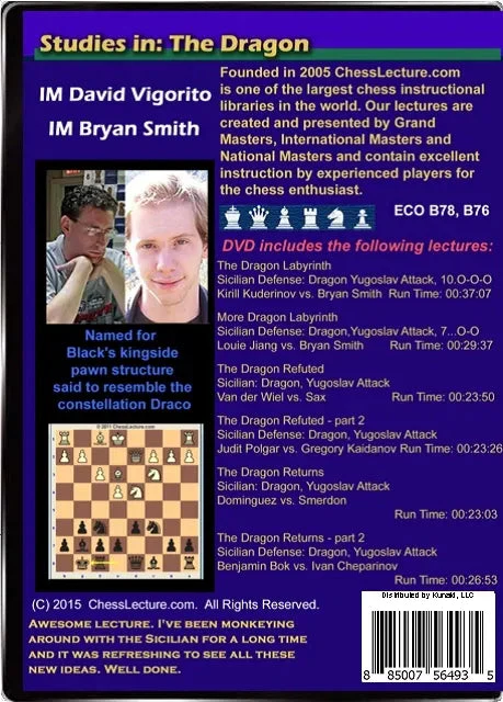 E-DVD - Studies in: The Dragon - Chess Lecture - Volume 132 - Image 2